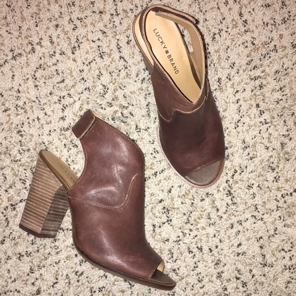 lucky Brand slingback heels - Picture 1 of 4